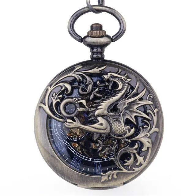 ☀ Roman Numeral Pocket Watch .. Look Good With Jeans or Khaki's..