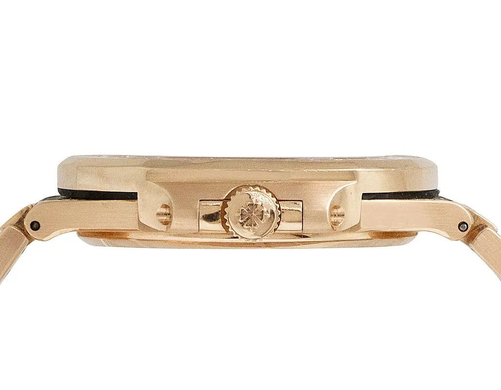 18K Rose Gold PP-Luxury-Watches Nautilus 5711 Baguette Diamond Watch 67.75 Ct