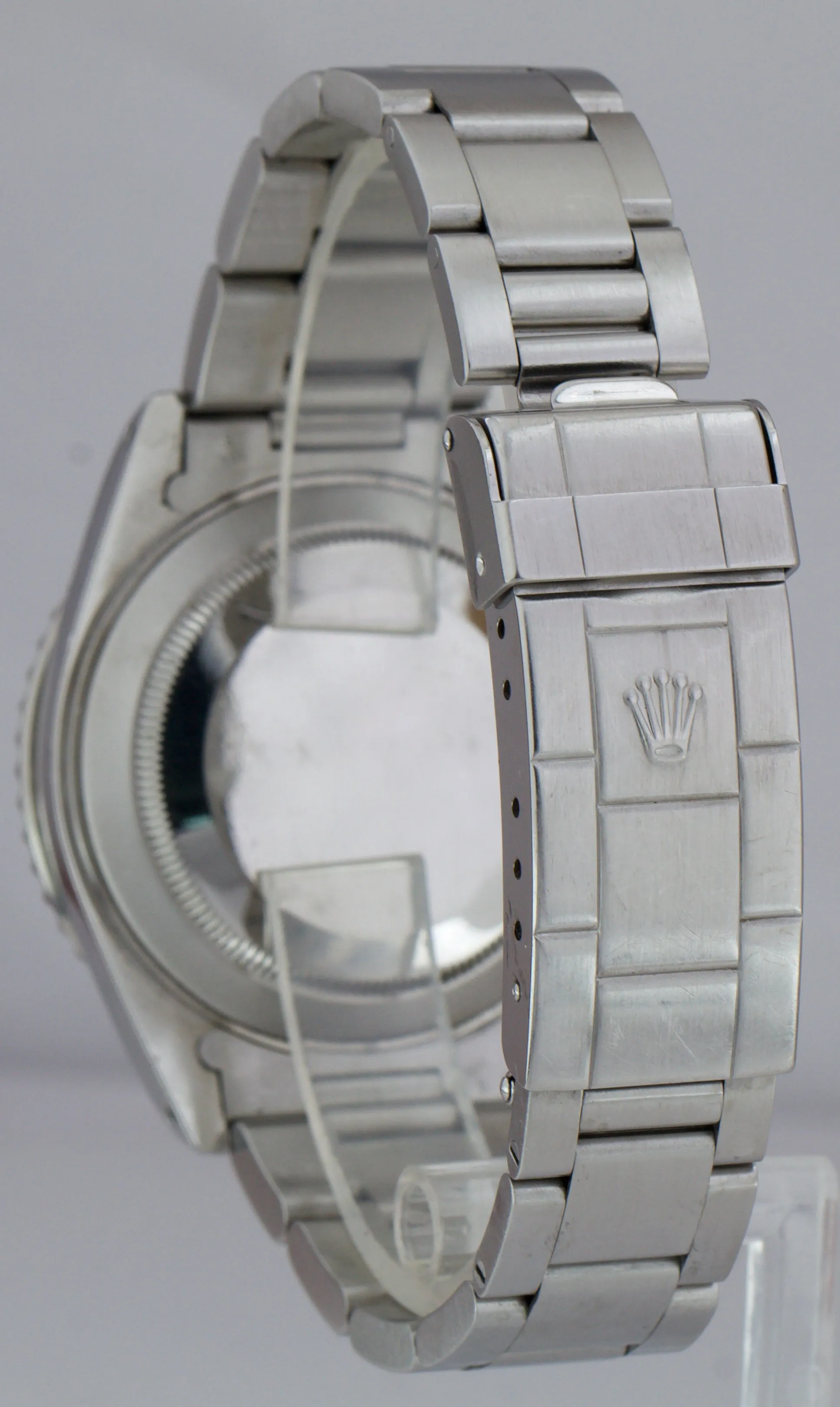2002 Rolex Submariner No-Date Stainless Steel K Black Dive 40mm Watch 14060