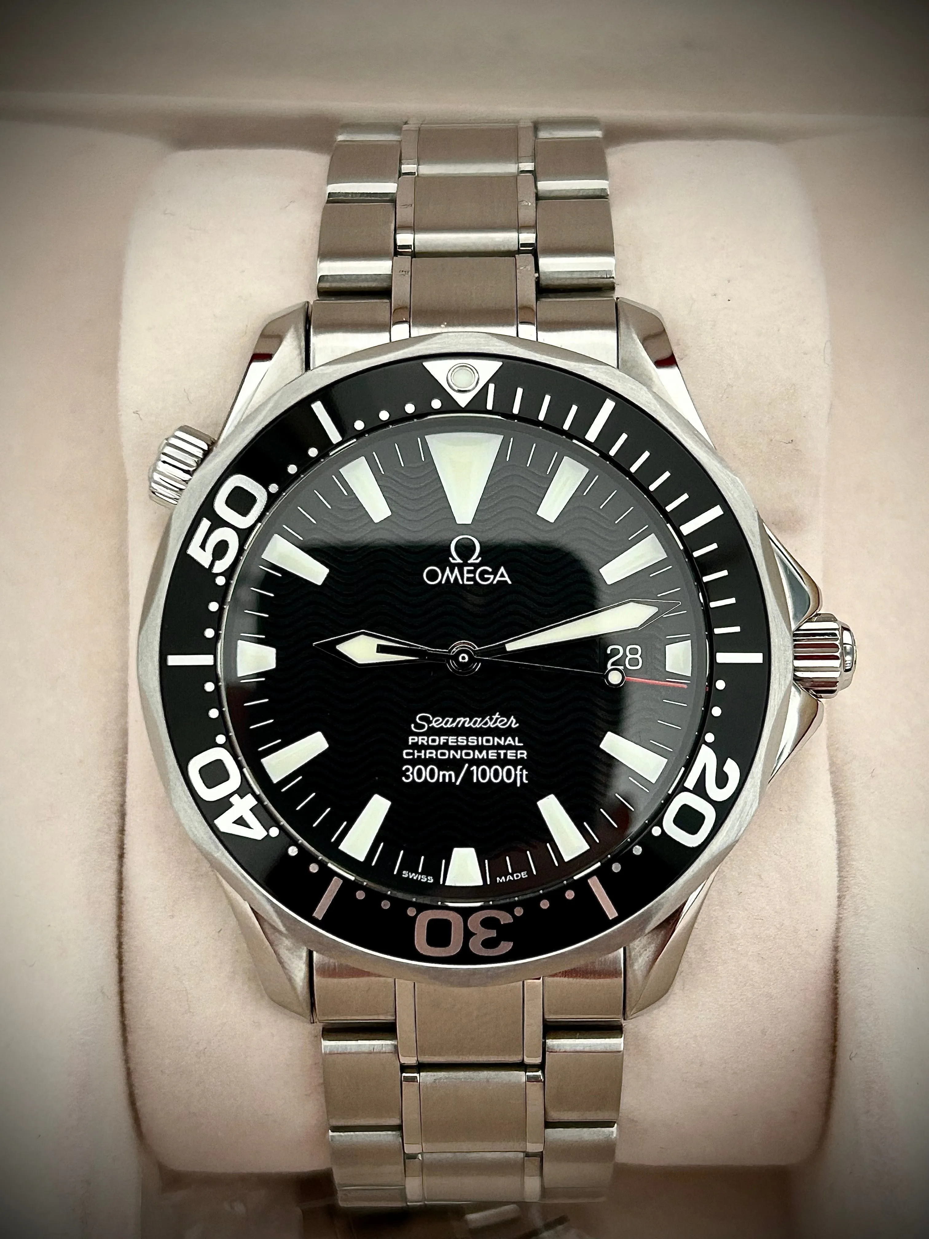 2007 OMEGA SEAMASTER 300, 2254.50, BOX AND CARDS, INC GST