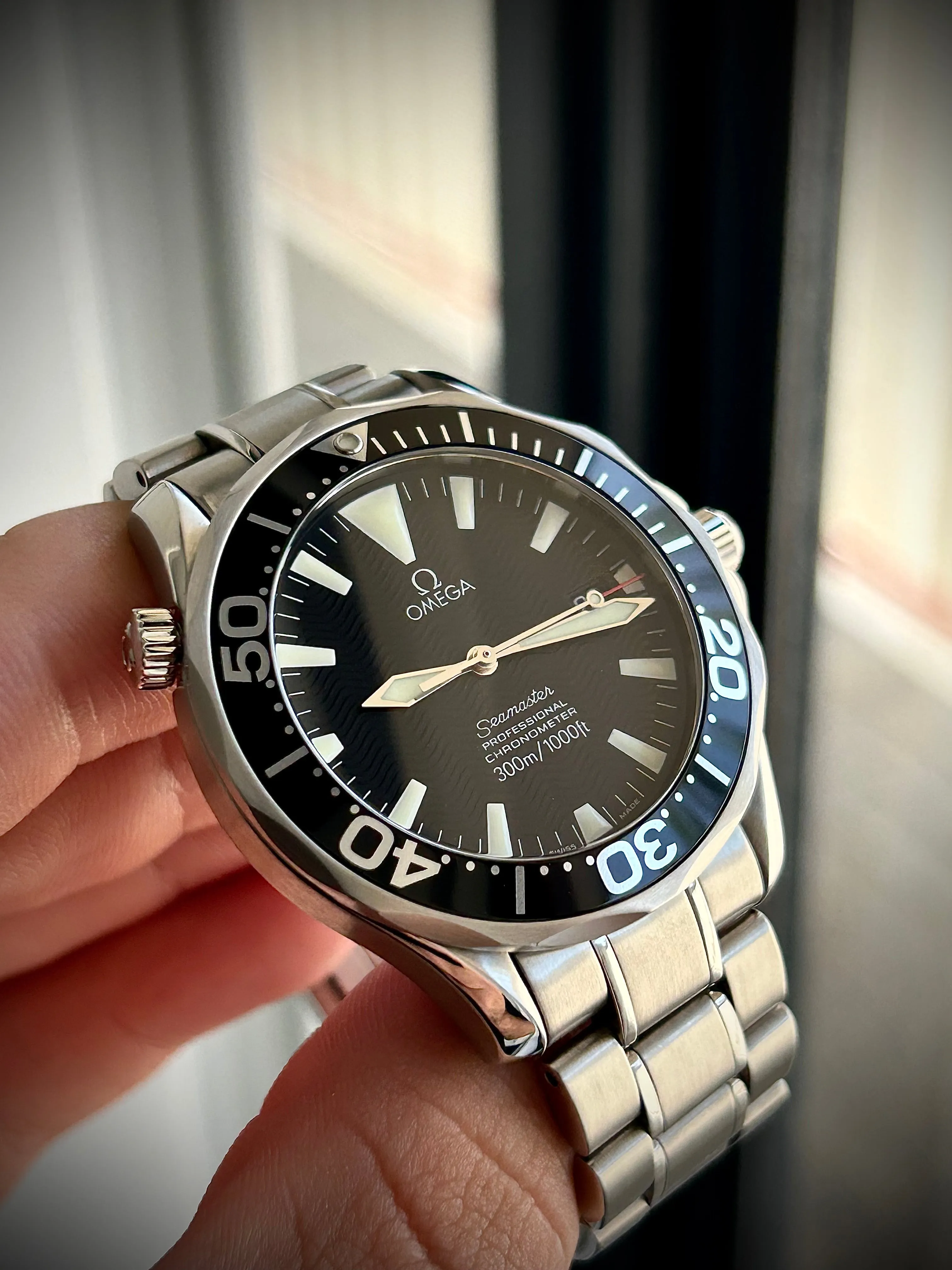 2007 OMEGA SEAMASTER 300, 2254.50, BOX AND CARDS, INC GST
