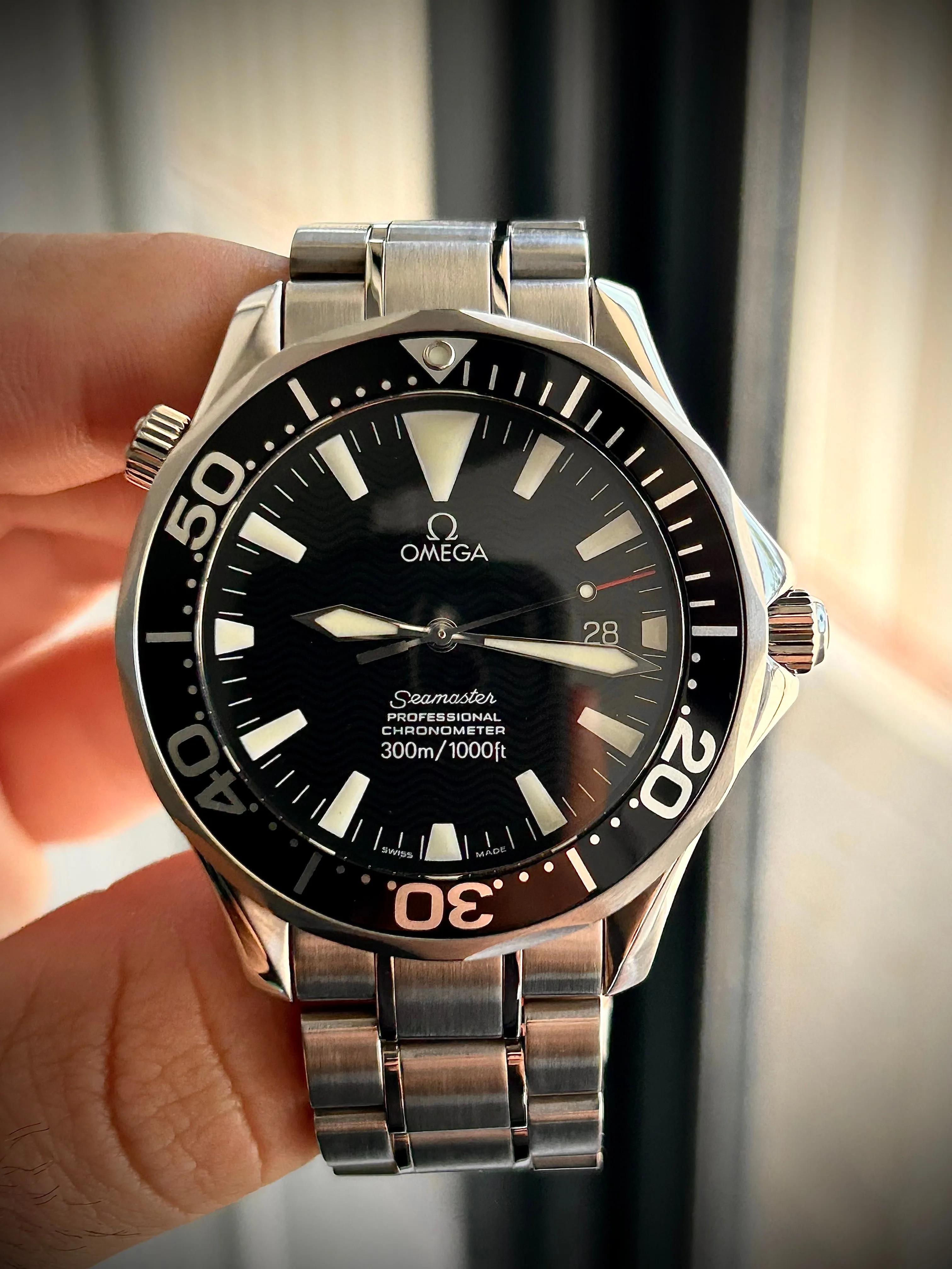 2007 OMEGA SEAMASTER 300, 2254.50, BOX AND CARDS, INC GST