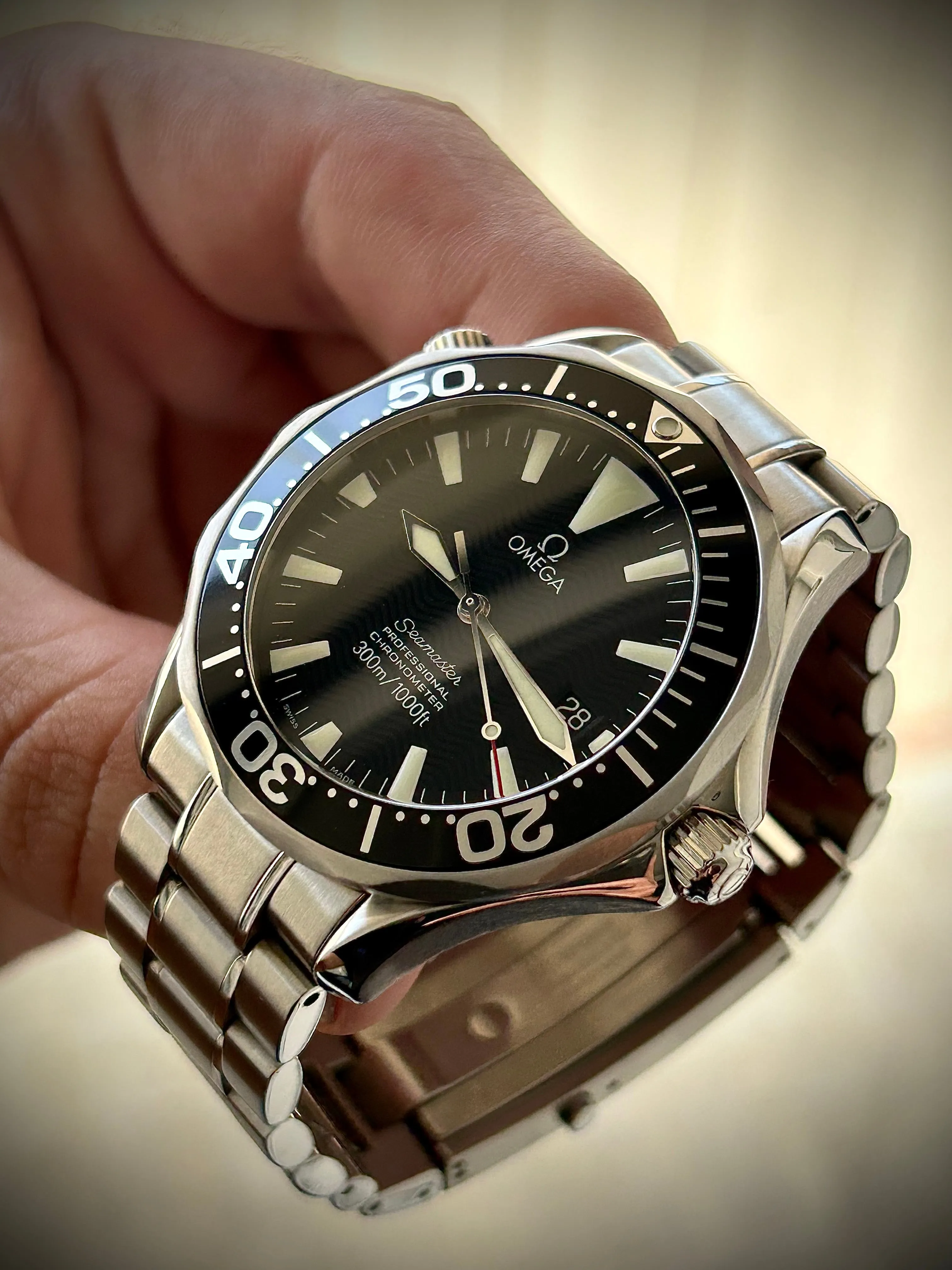 2007 OMEGA SEAMASTER 300, 2254.50, BOX AND CARDS, INC GST