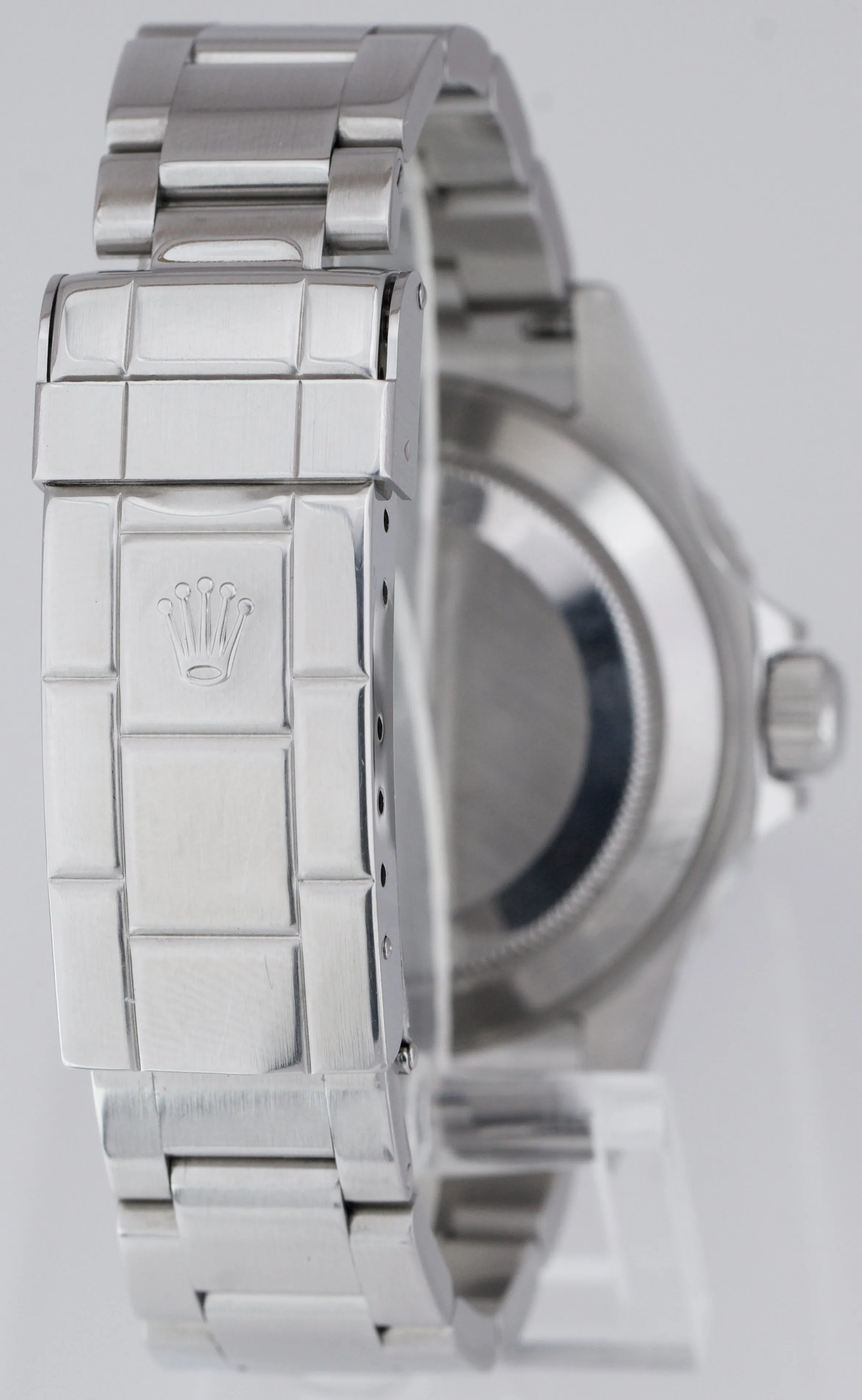 2009 Rolex Submariner Date ENGRAVED REHAUT Stainless Pre-Ceramic Watch 16610