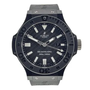 2012 Hublot Big Bang King Ceramic Black 48mm Automatic Men’s Watch 322.CM1770.RX