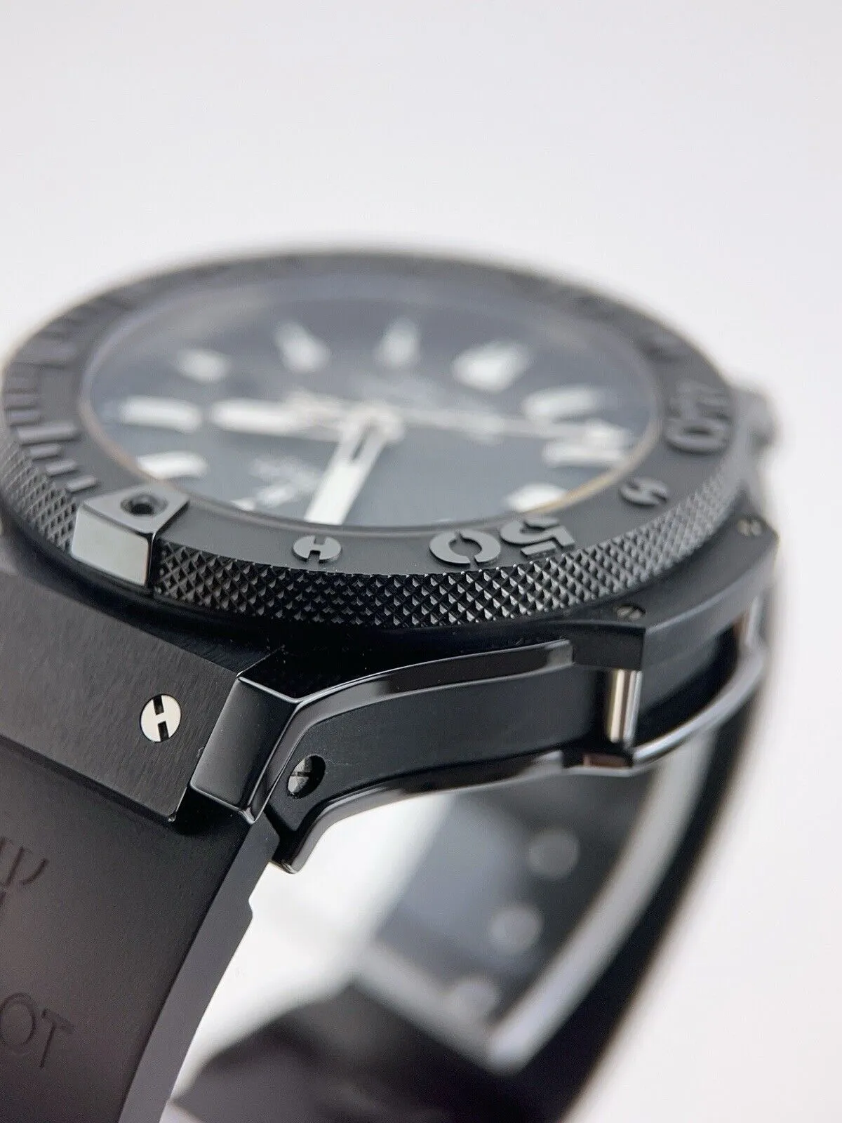 2012 Hublot Big Bang King Ceramic Black 48mm Automatic Men’s Watch 322.CM1770.RX