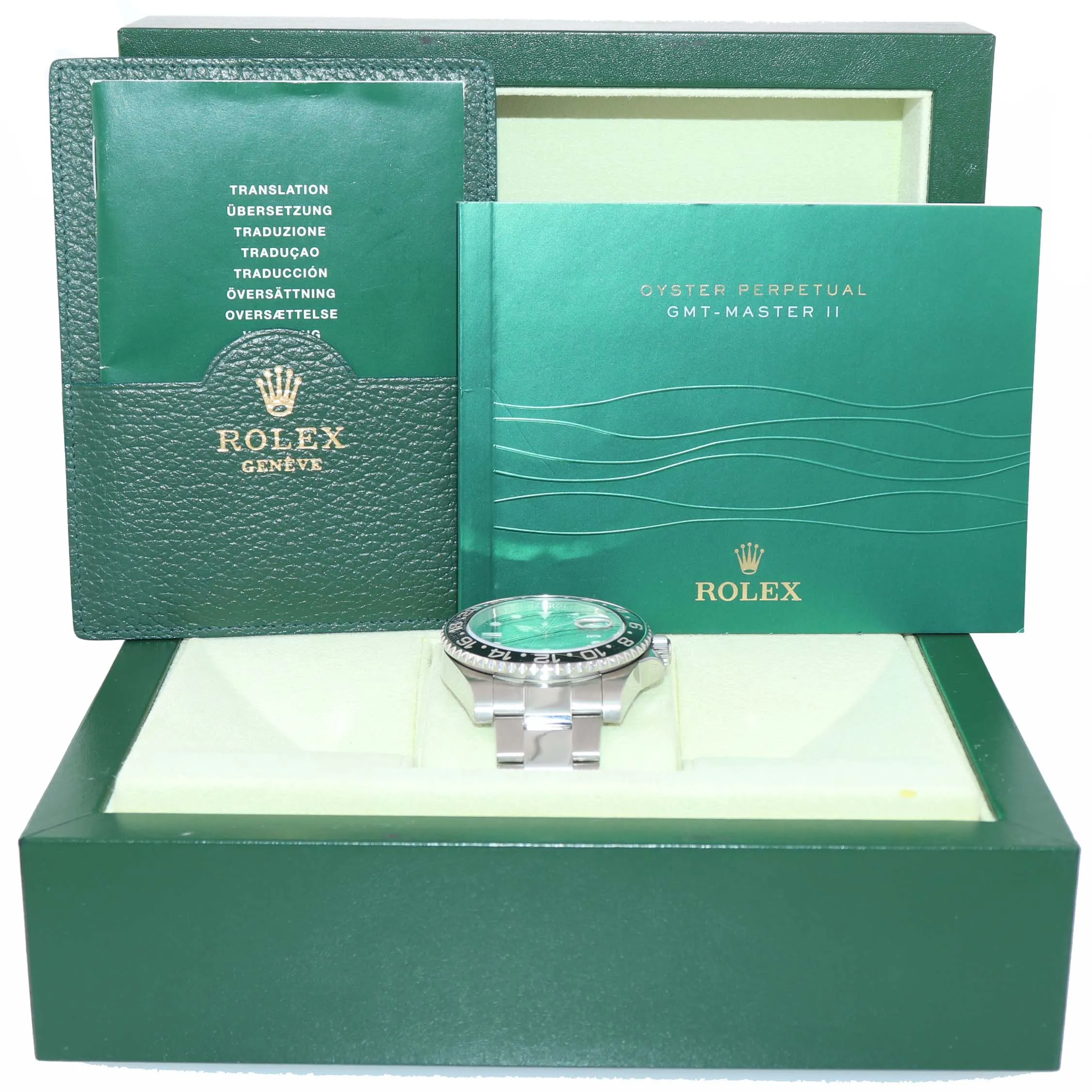 2012 MINT Rolex GMT Master II 116710LN Steel Ceramic Black Ceramic Watch Box