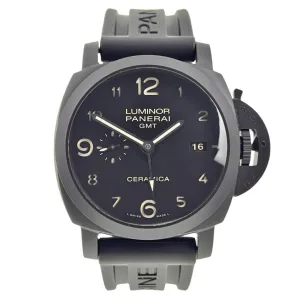 2014 Panerai Luminor GMT Ceramica 44mm Automatic Men’s Watch PAM00441 - B/P
