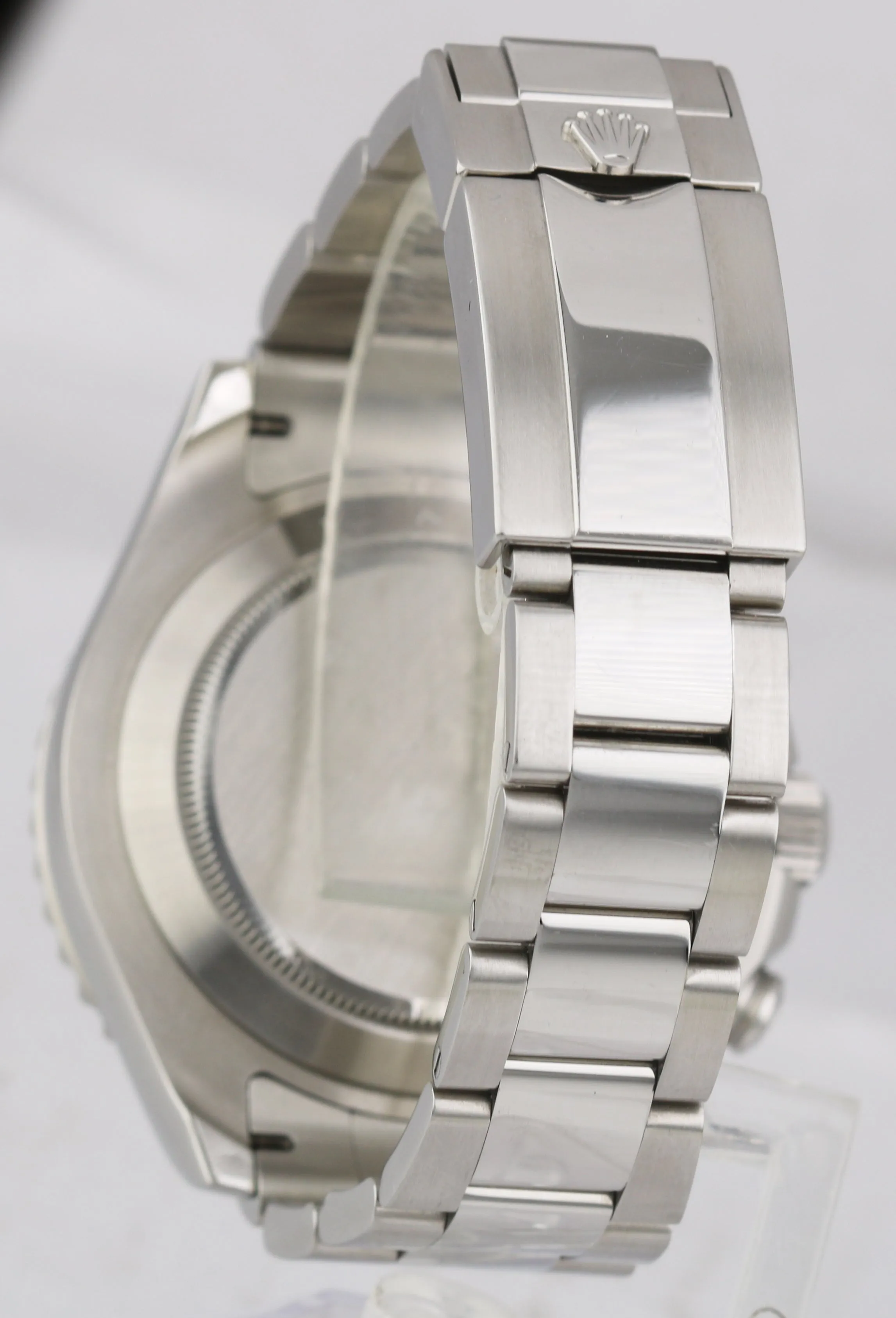 2015 Rolex Yacht-Master II 44mm Stainless White Blue Ceramic 116680 Watch B P