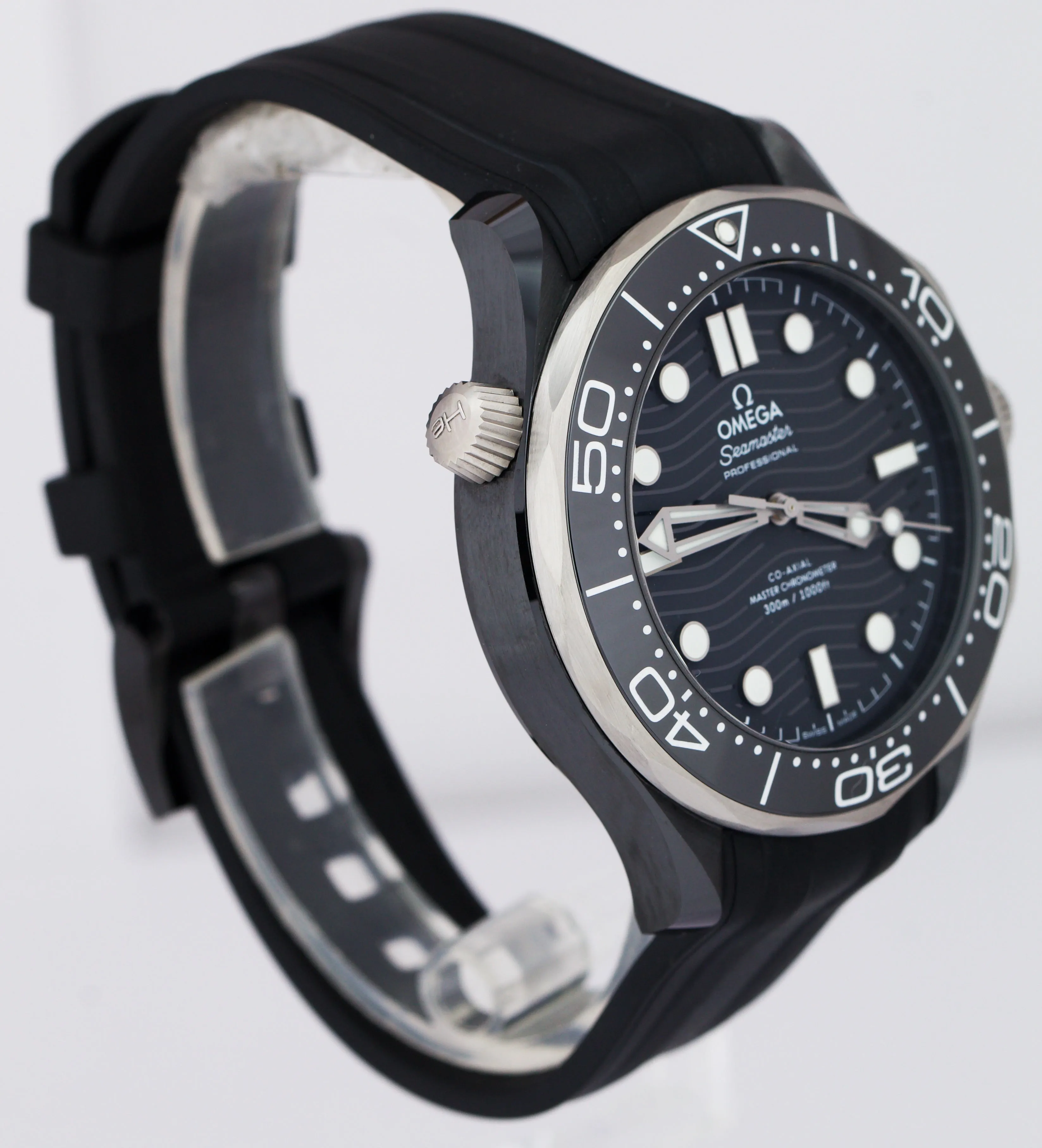 2019 Omega Seamaster Diver 300M Black Ceramic 43.5mm Watch 210.92.44.20.01.001