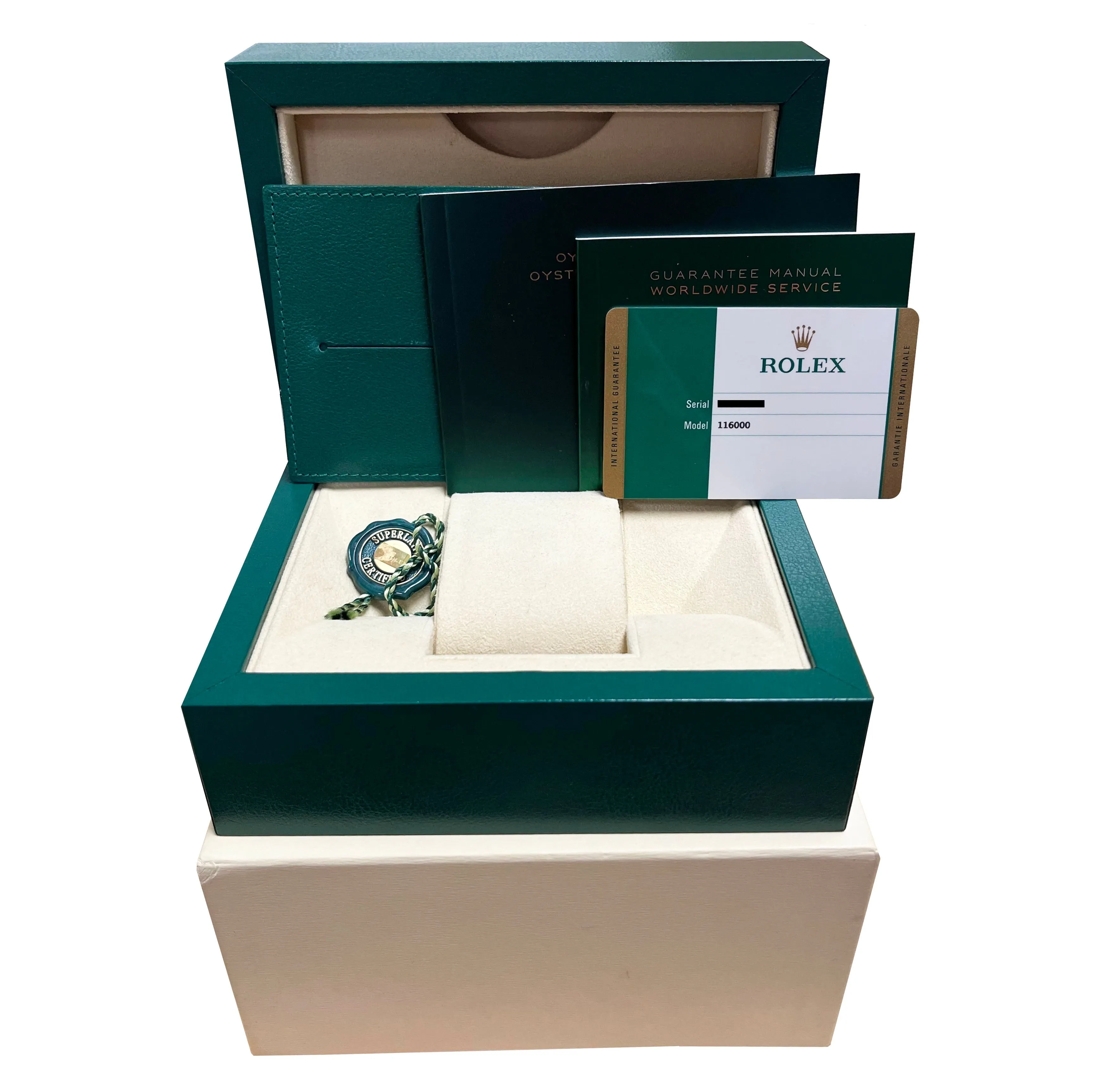 2019 Rolex Oyster Perpetual PAPERS 36mm Black Stainless Steel Watch 116000 B P