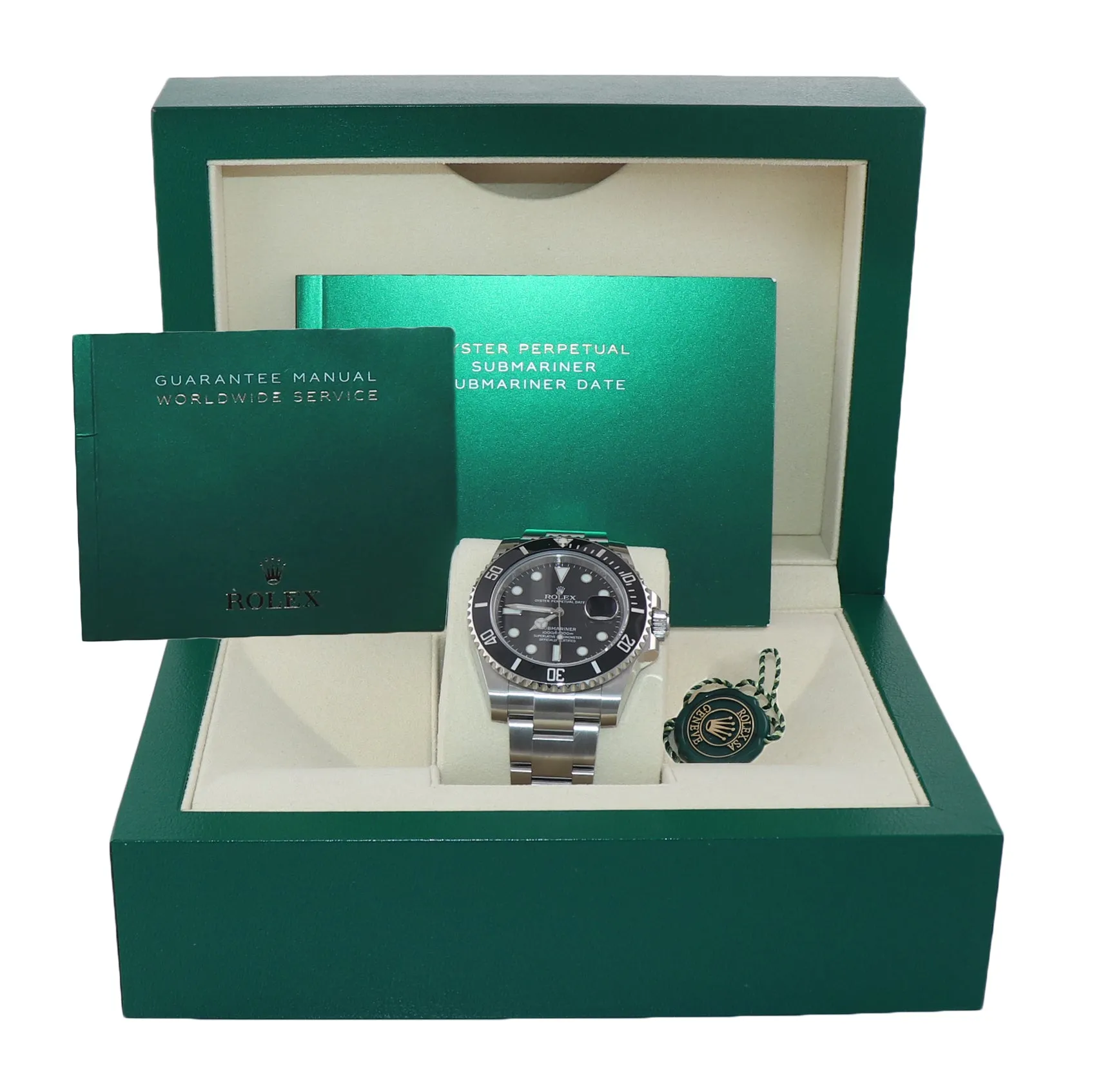 2020 Rolex Submariner Date 116610 Steel Black Ceramic Bezel Watch Box