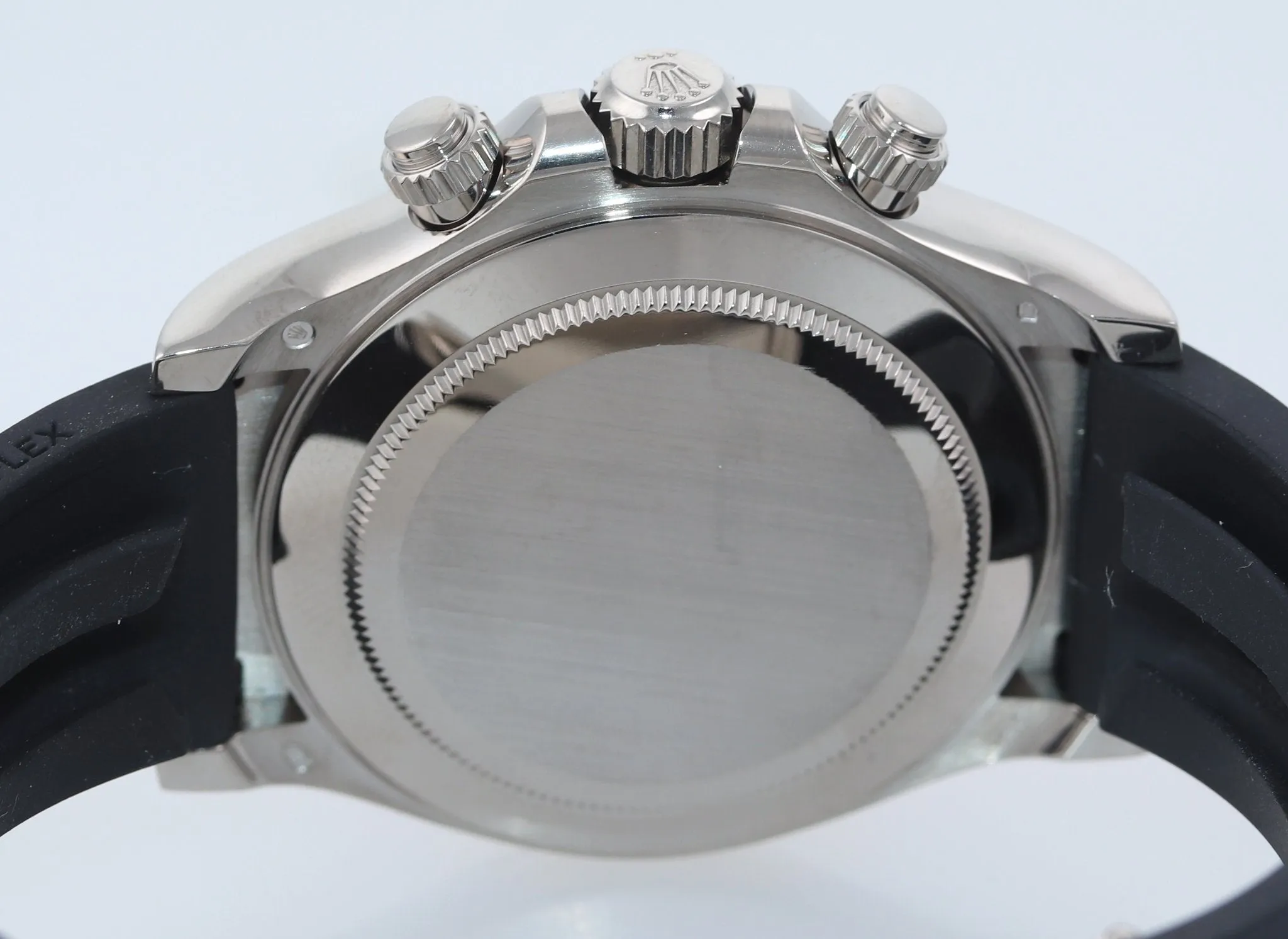2021 Rolex Daytona 18k White Gold 116519ln Ceramic Silver Watch Box