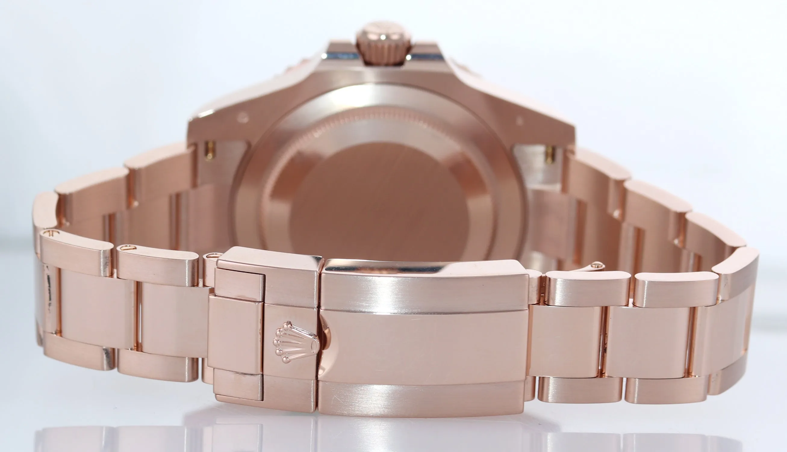 2021 Rolex GMT Master II Root Beer Ceramic Rose Gold 126715 Watch Box