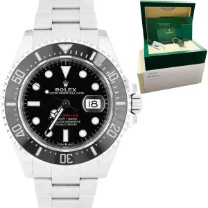 2021 Rolex Red Sea-Dweller 43mm Mark II 50th Anniversary Stainless 126600 Watch