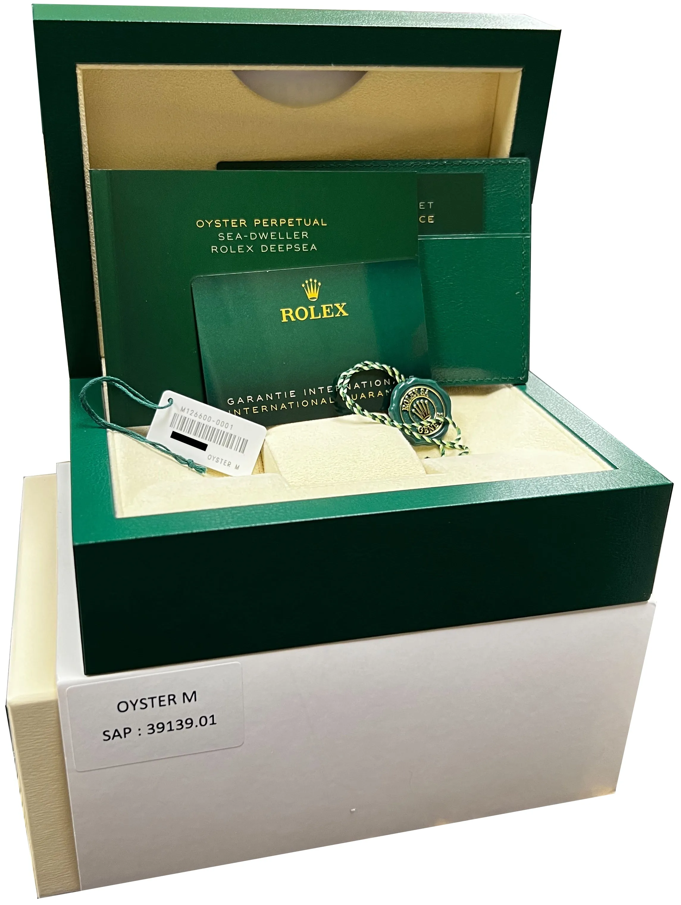 2021 Rolex Red Sea-Dweller 43mm Mark II 50th Anniversary Stainless 126600 Watch