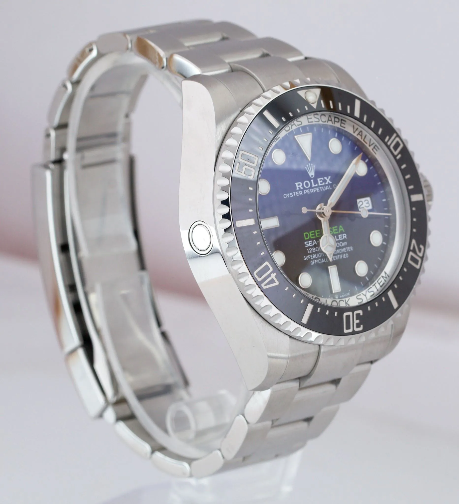 2021 Rolex Sea-Dweller Deepsea James Cameron Blue Steel 44mm Dive 126660 B P