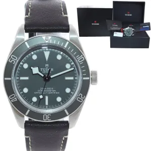 2022 PAPERS Tudor Black Bay Fifty-Eight 925 Silver Taupe Watch 79010SG Box