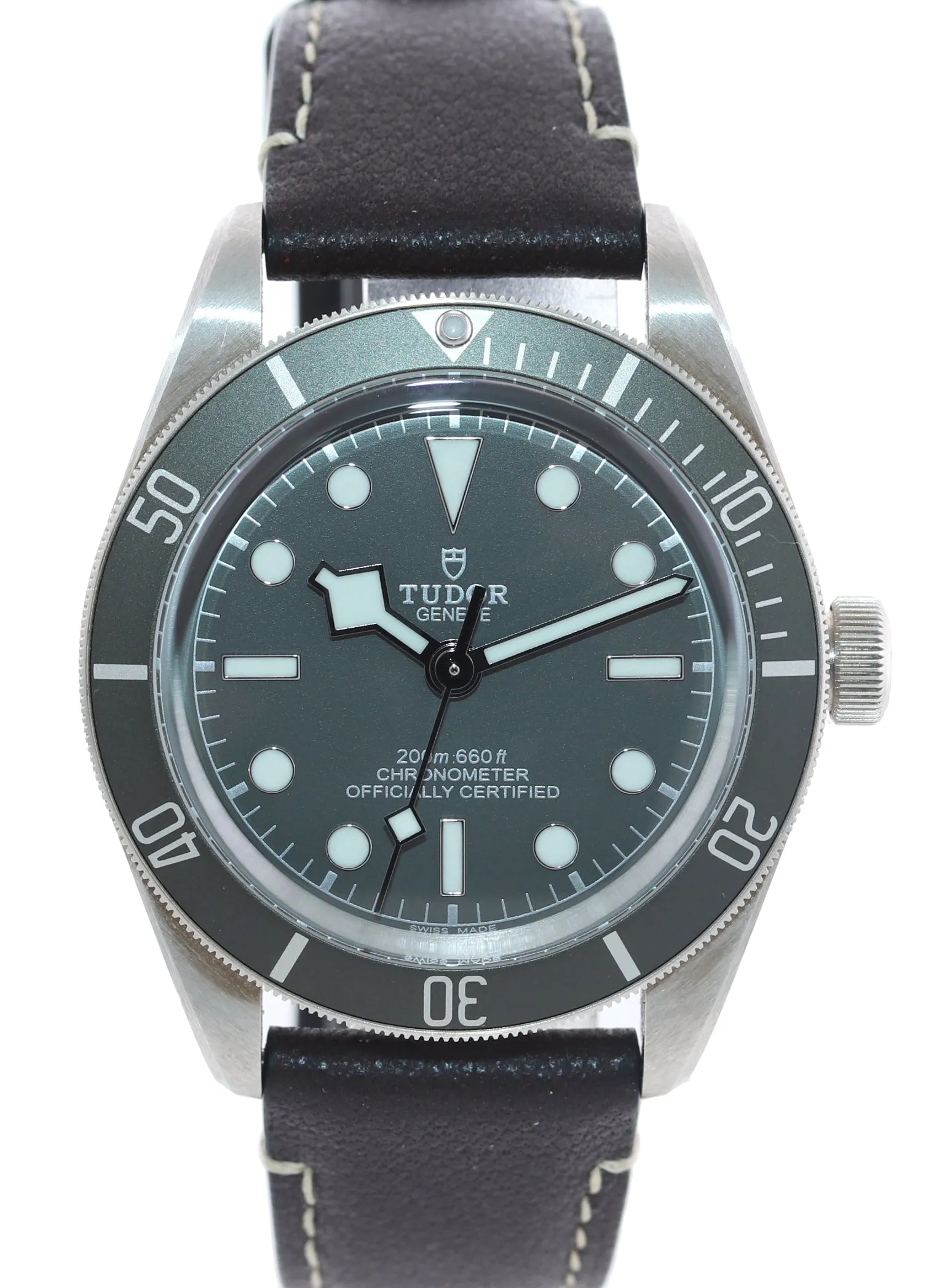2022 PAPERS Tudor Black Bay Fifty-Eight 925 Silver Taupe Watch 79010SG Box