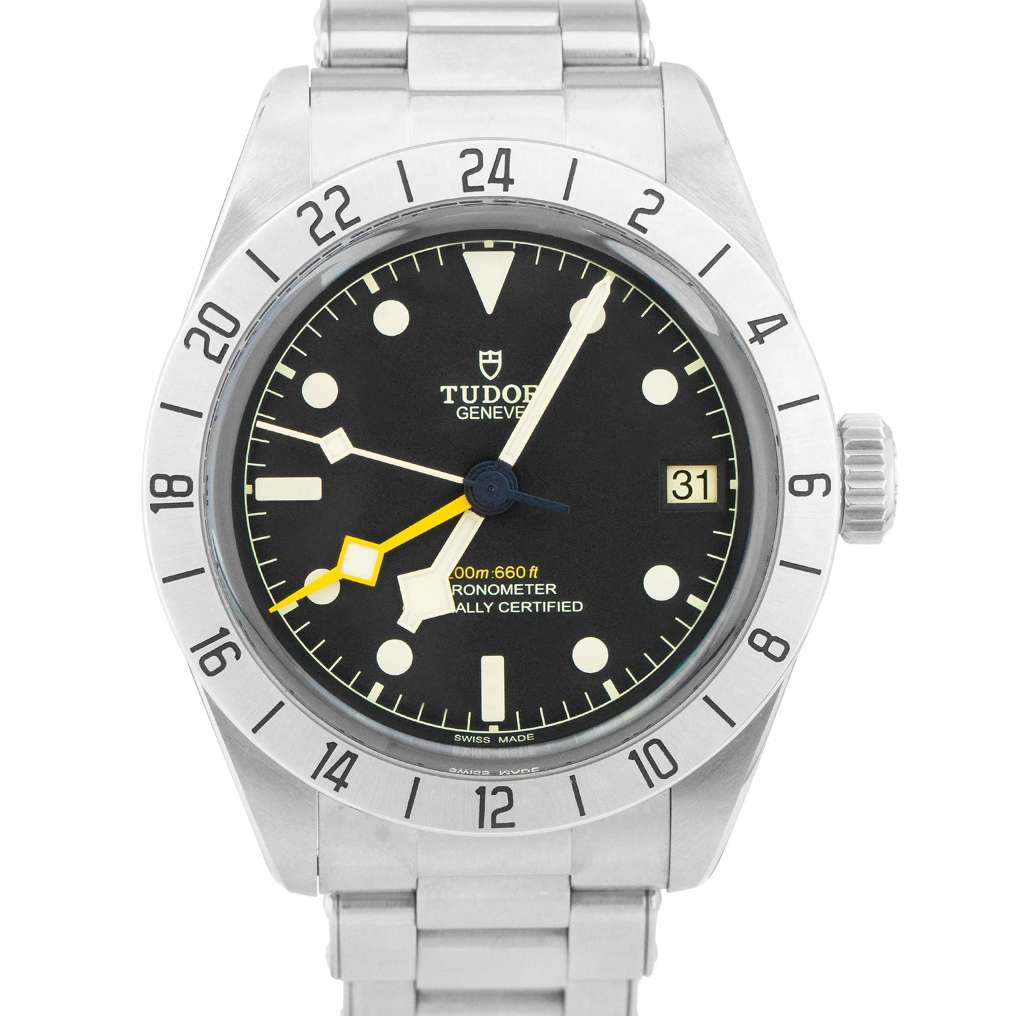 2022 Tudor Black Bay Pro 39mm Stainless Steel Black Date Watch 79470 FULL SET
