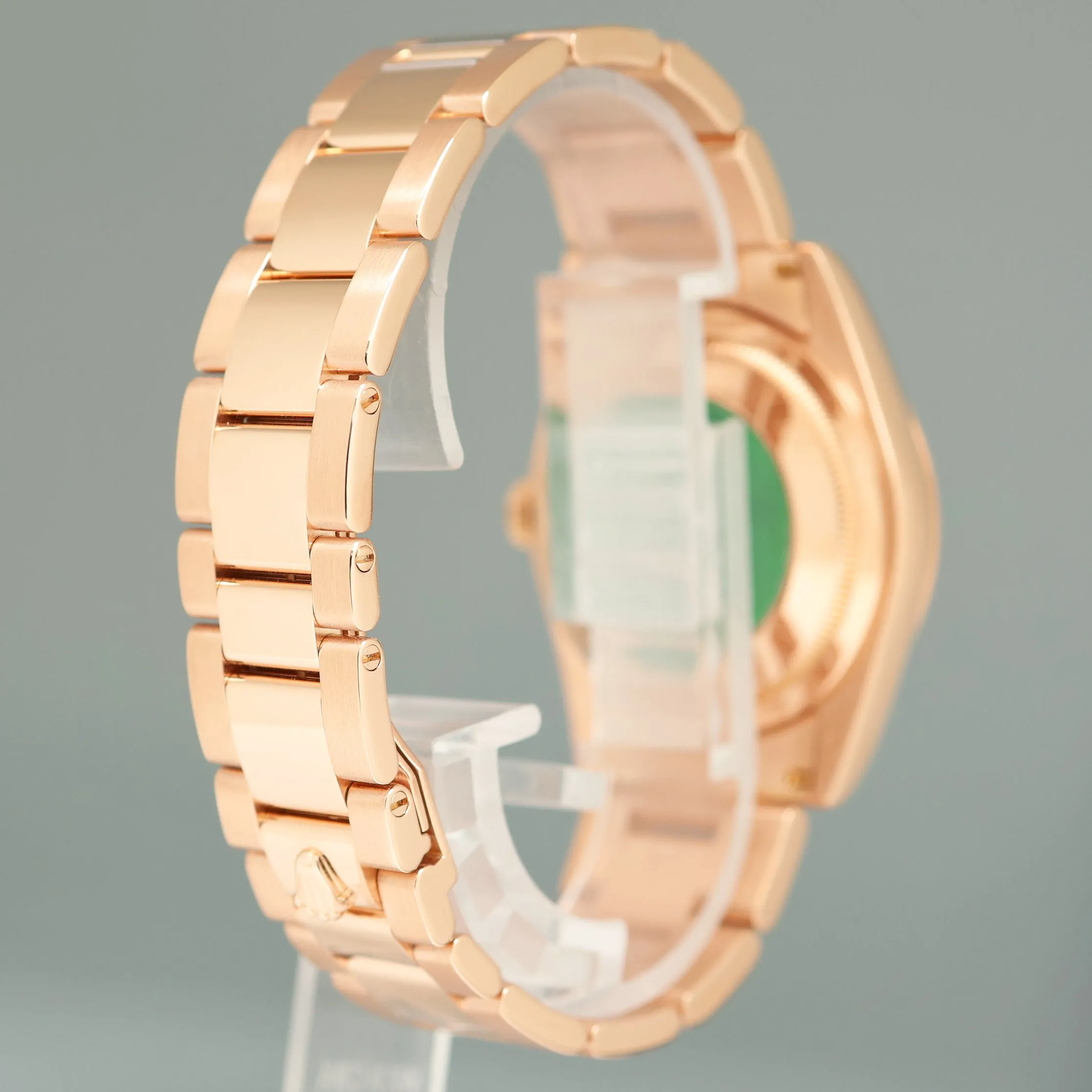 2023 RSC Papers Rolex President Day Date Rose Gold 118205 White Roman Watch Box