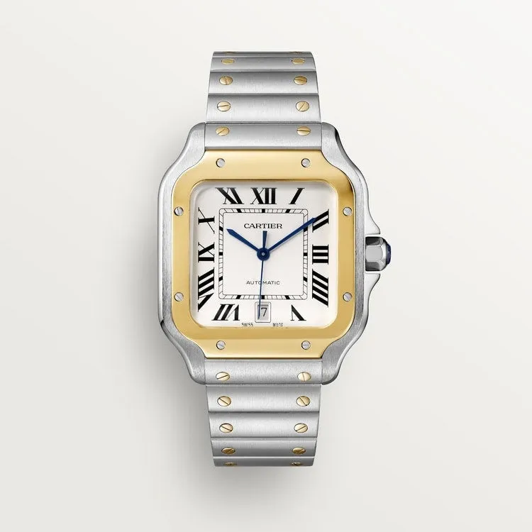 40mm C-Luxury-Watches Santos 100 - 2 Tons