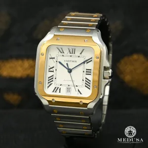 40mm C-Luxury-Watches Santos 100 - 2 Tons