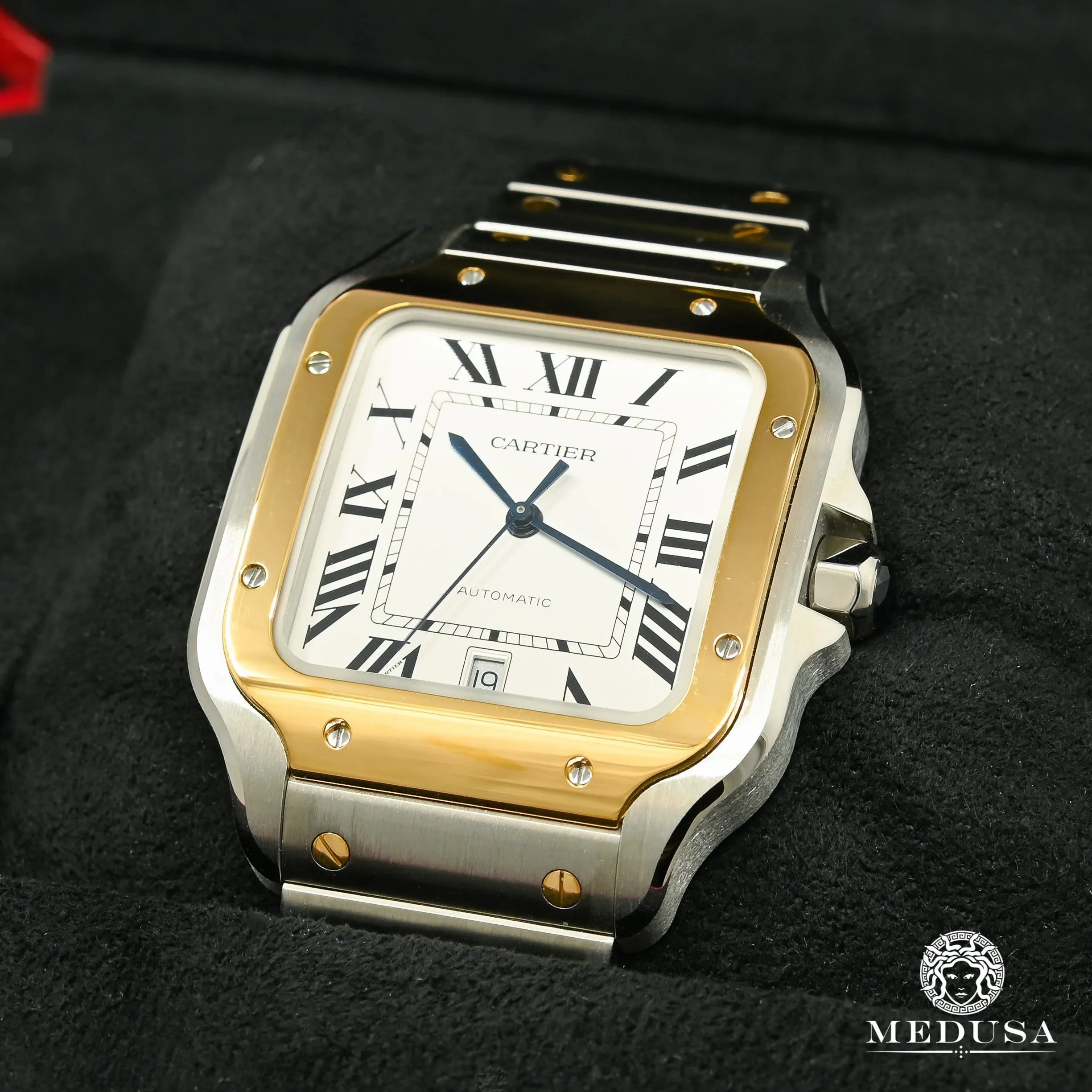 40mm C-Luxury-Watches Santos 100 - 2 Tons