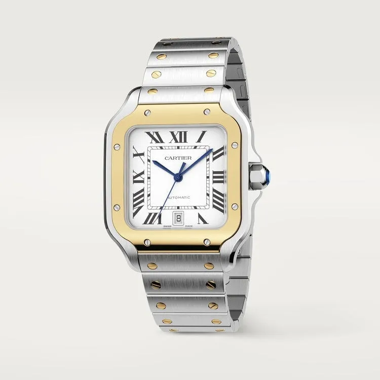 40mm C-Luxury-Watches Santos 100 - 2 Tons