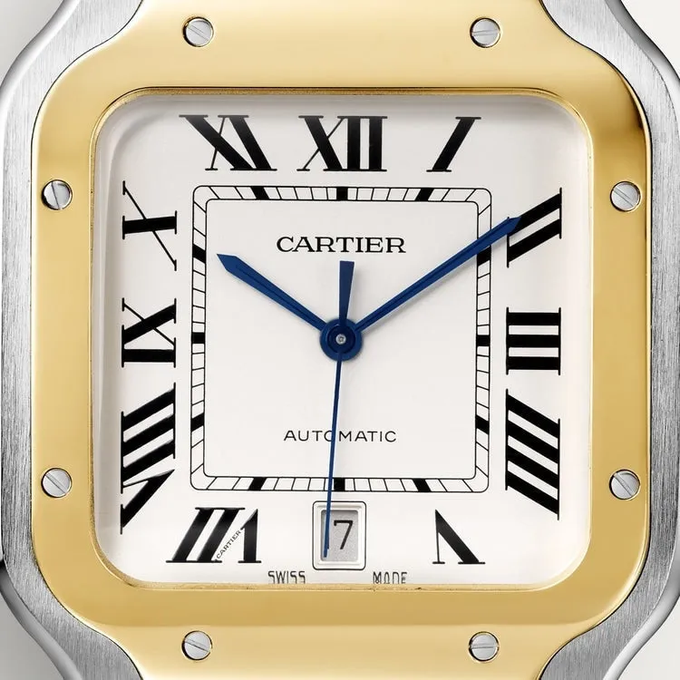 40mm C-Luxury-Watches Santos 100 - 2 Tons