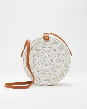 415 LUNA Crossbody Bag in White - FINAL SALE