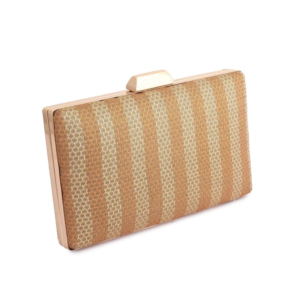 A Clutch Story Gold Garba Clutch