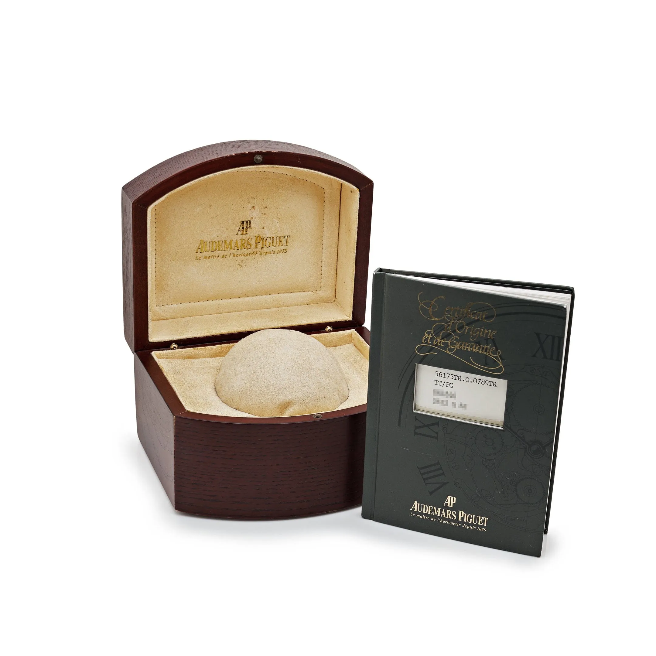 A&P Luxury Watches Royal Oak 56175TR.0.0789TR 'Ladies' Two-Toned Tantalum Rose Gold Slate Dial (2000)