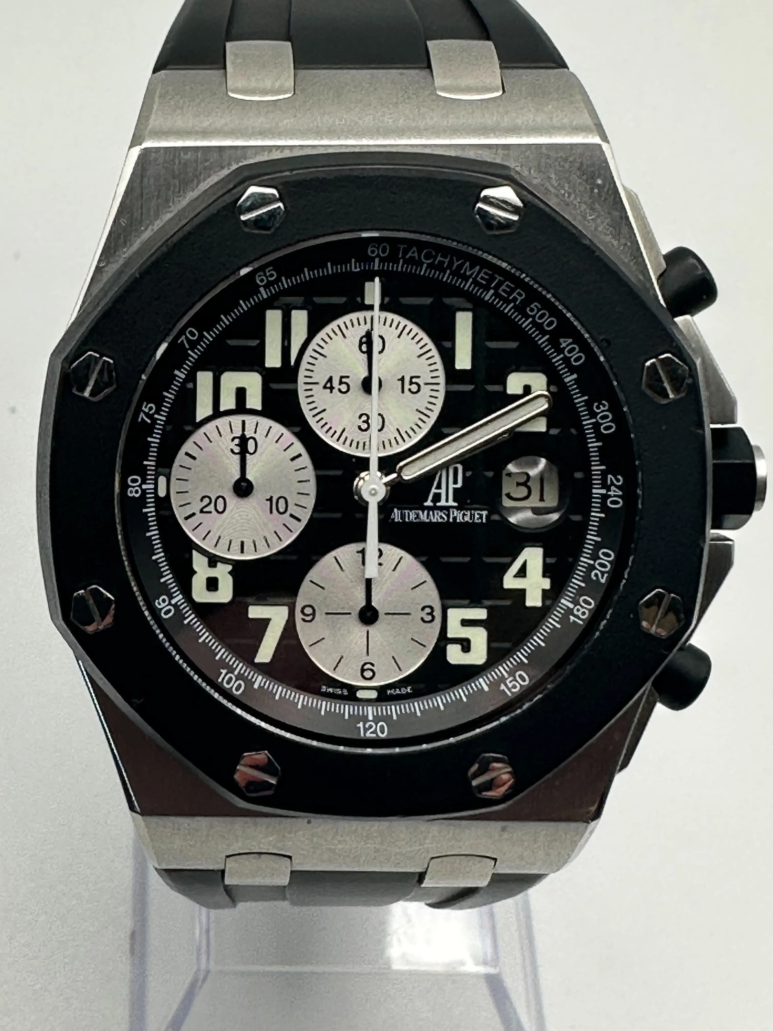 A&P Luxury Watches Royal Oak Offshore 25940SK.OO.D002CA.01.A Stainless Steel Black Dial
