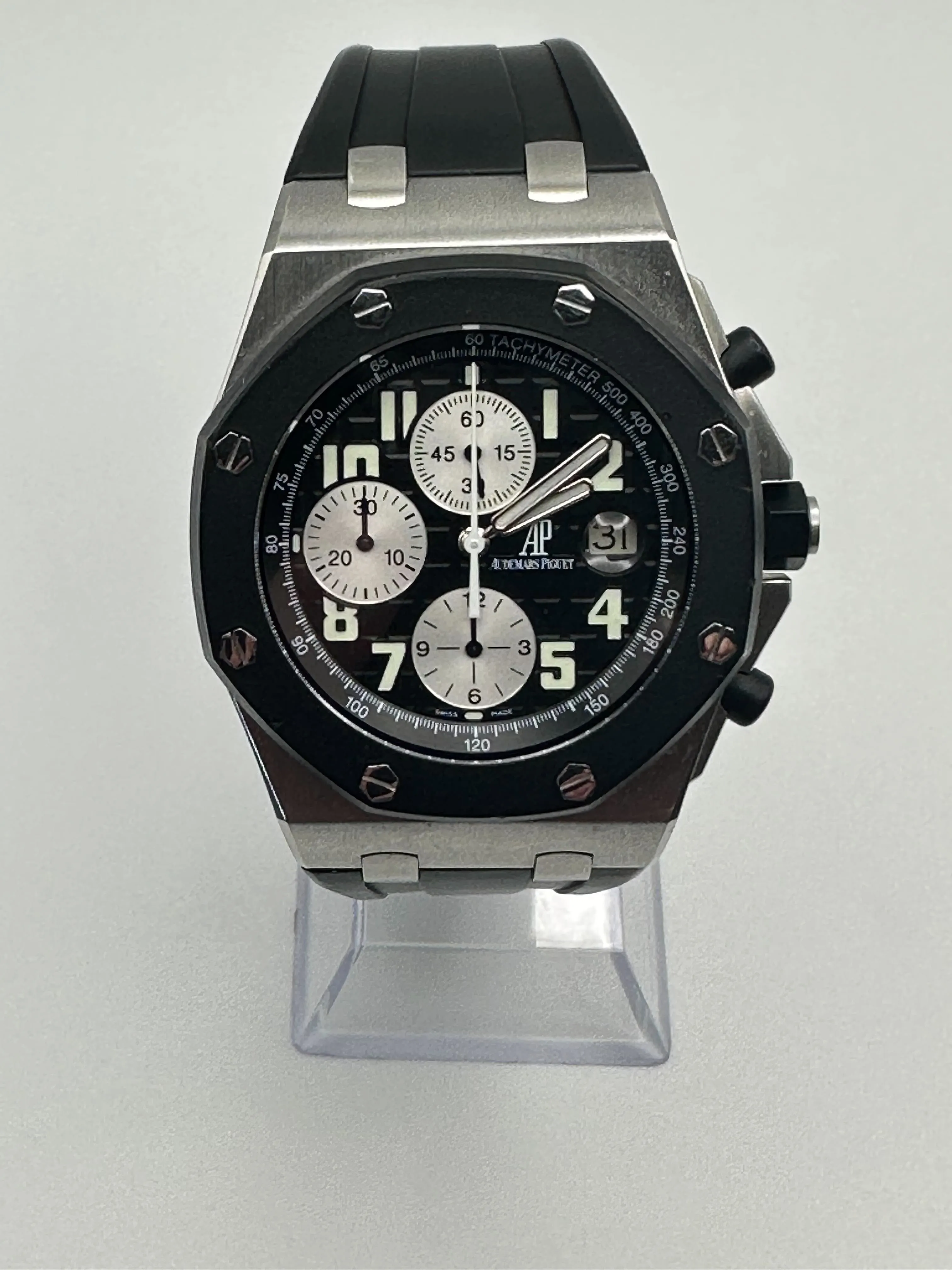 A&P Luxury Watches Royal Oak Offshore 25940SK.OO.D002CA.01.A Stainless Steel Black Dial