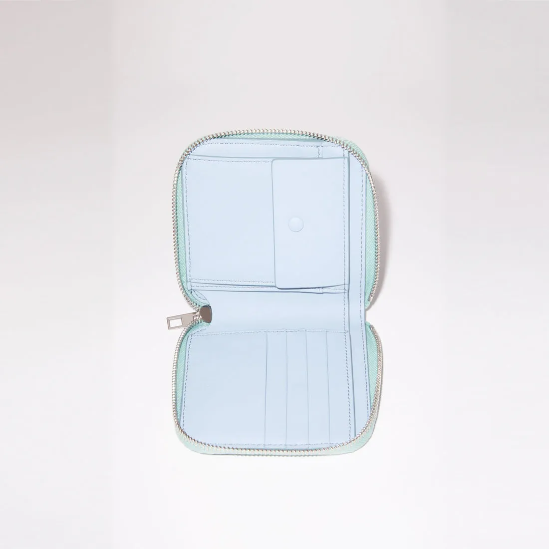 Acne Studios Zippered Wallet Multi Blue