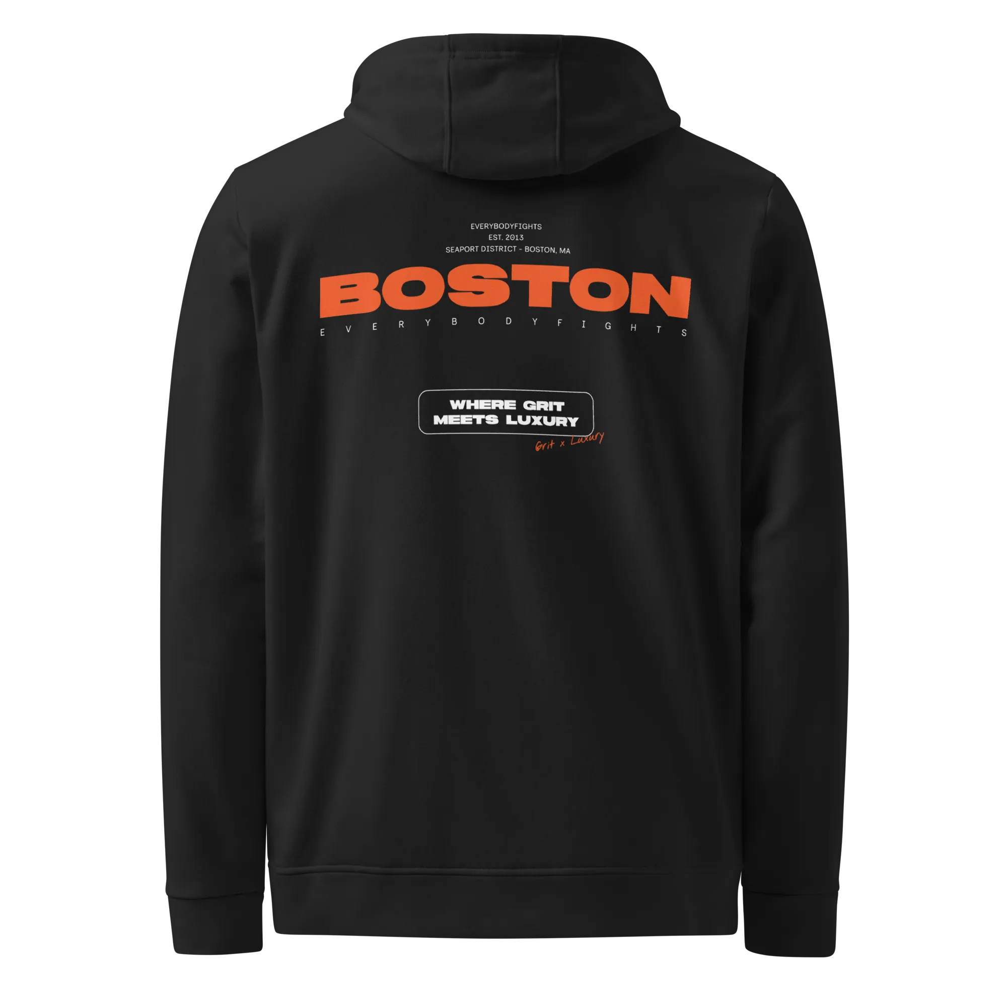 adidas fleece hoodie Boston EBF Grit x Luxury