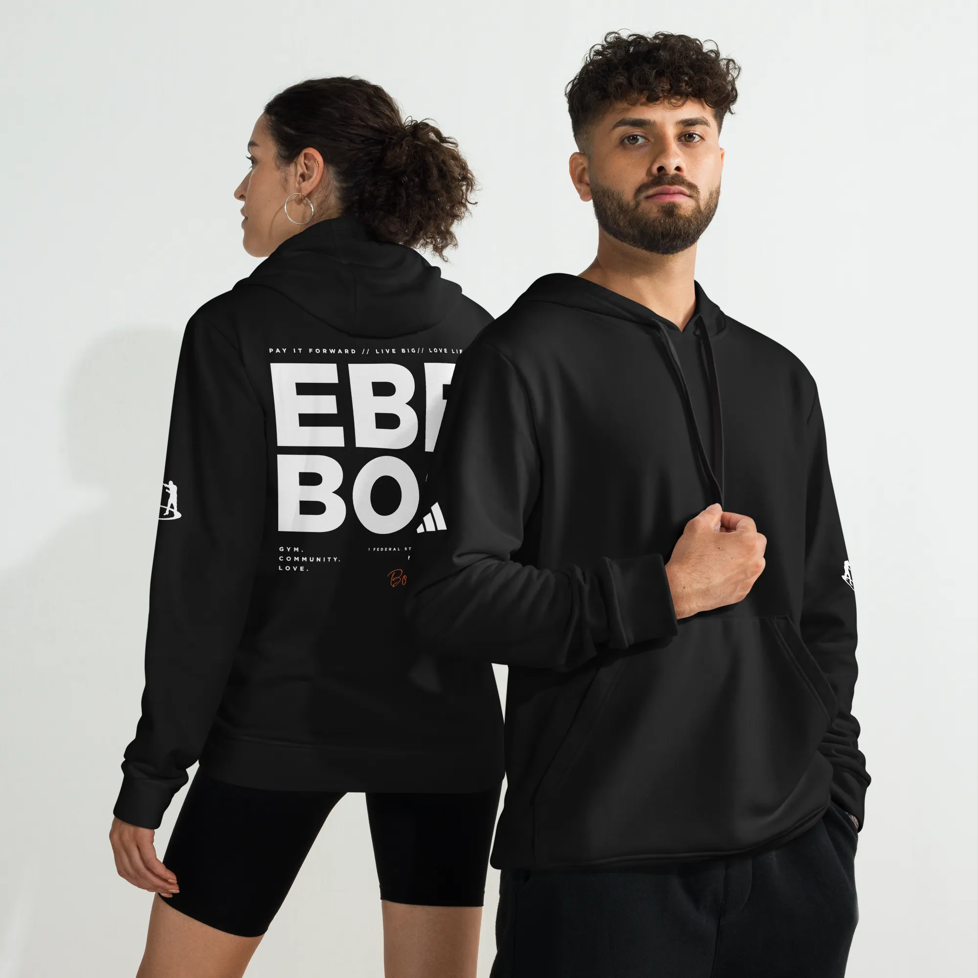 adidas fleece hoodie EBF Bos