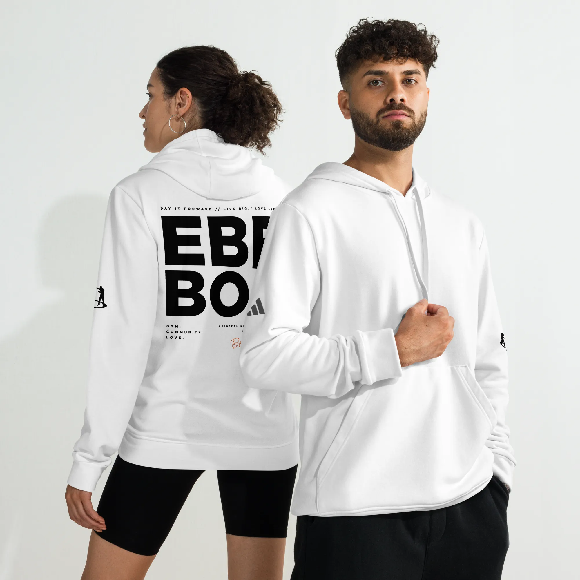 adidas fleece hoodie EBF Bos