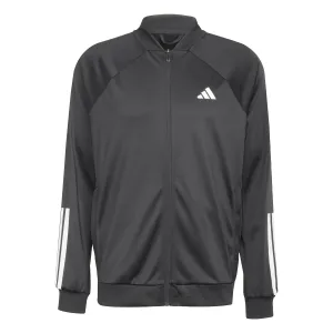ADIDAS Mens 3 Stripe Knit Badminton Jacket - Black