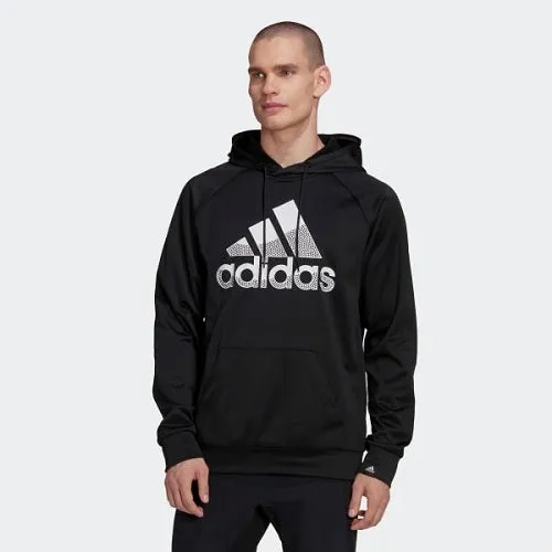 Adidas Mens Game and Go Big Logo Hoodie Black