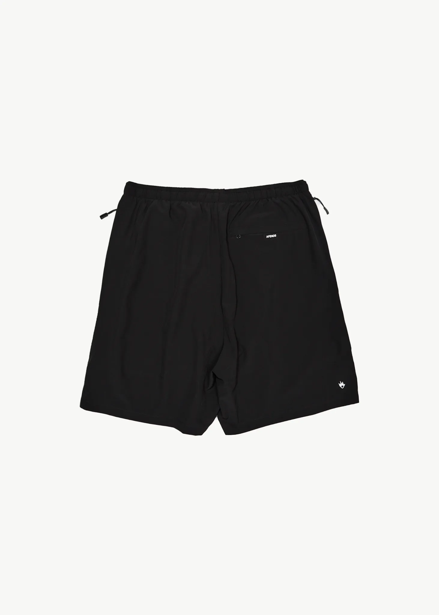 AFENDS KETTLE-ISH PERFORMANCE SHORT 18' - BLACK