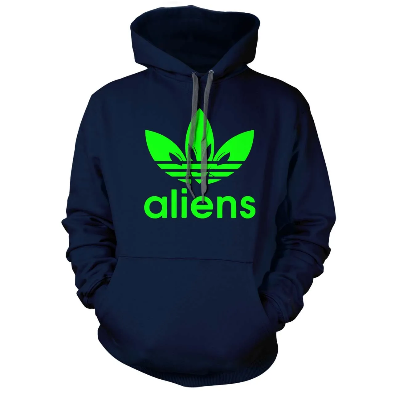 Aliens - Adidas Logo Parody Hoodie