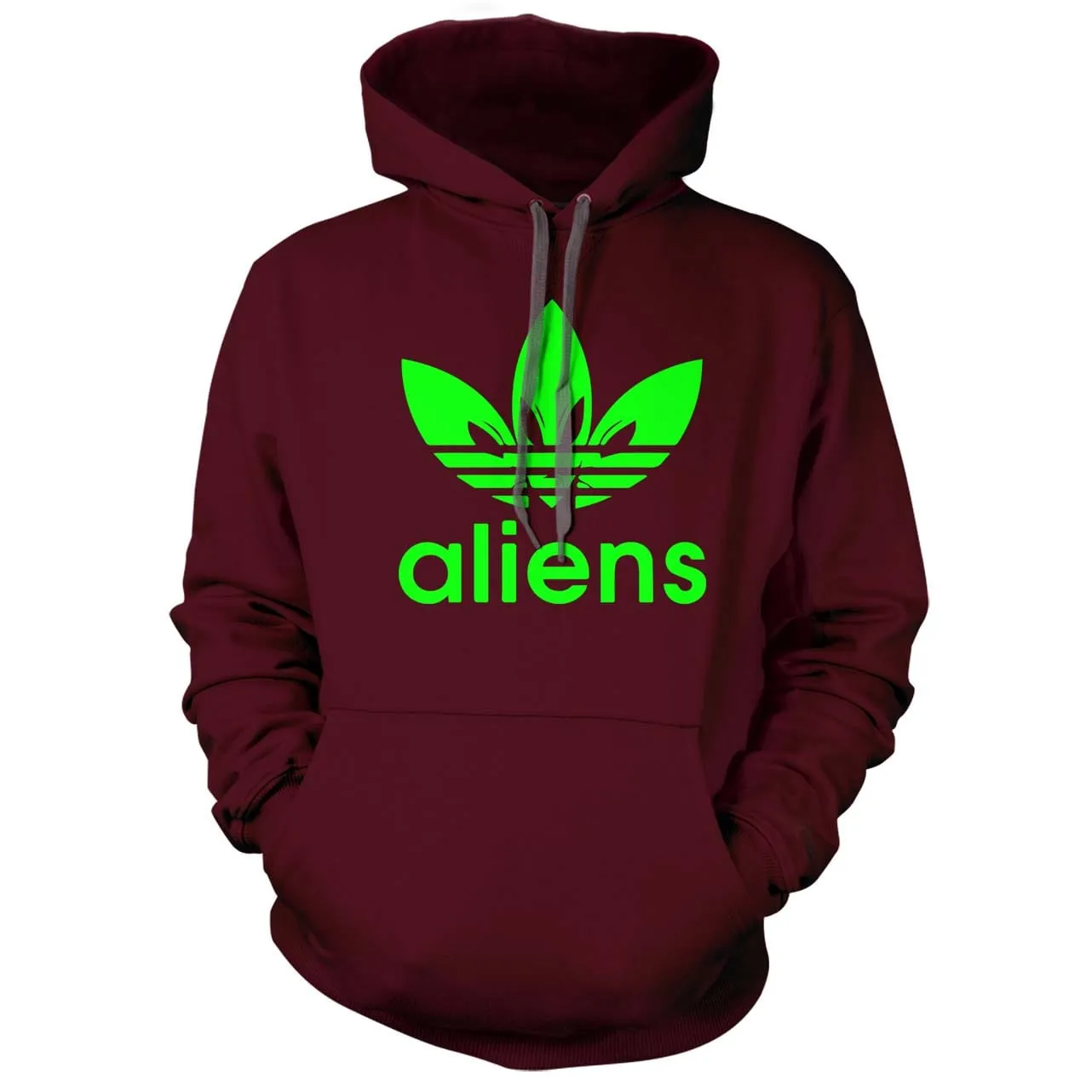 Aliens - Adidas Logo Parody Hoodie