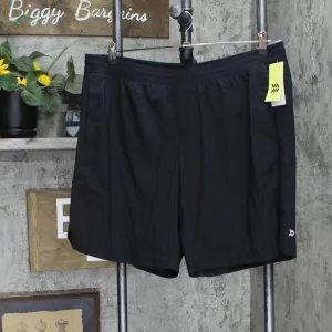 All In Motion Men's Lined Run Shorts 9" 5WP4X Black XL