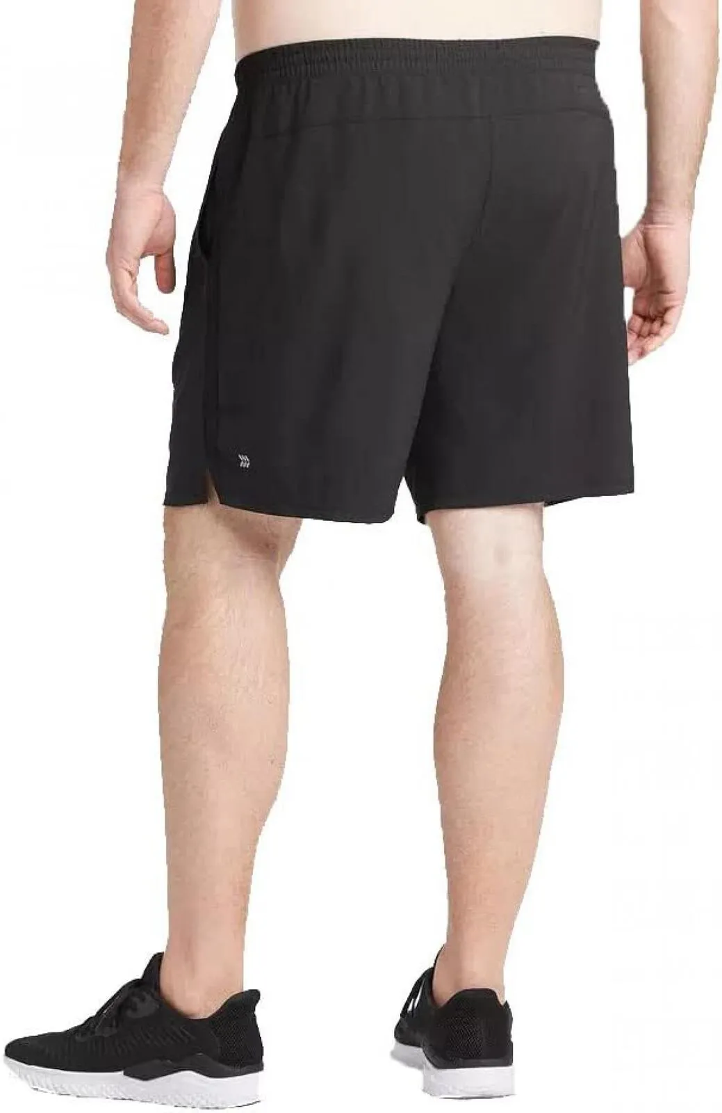 All In Motion Men's Lined Run Shorts 9" 5WP4X Black XL
