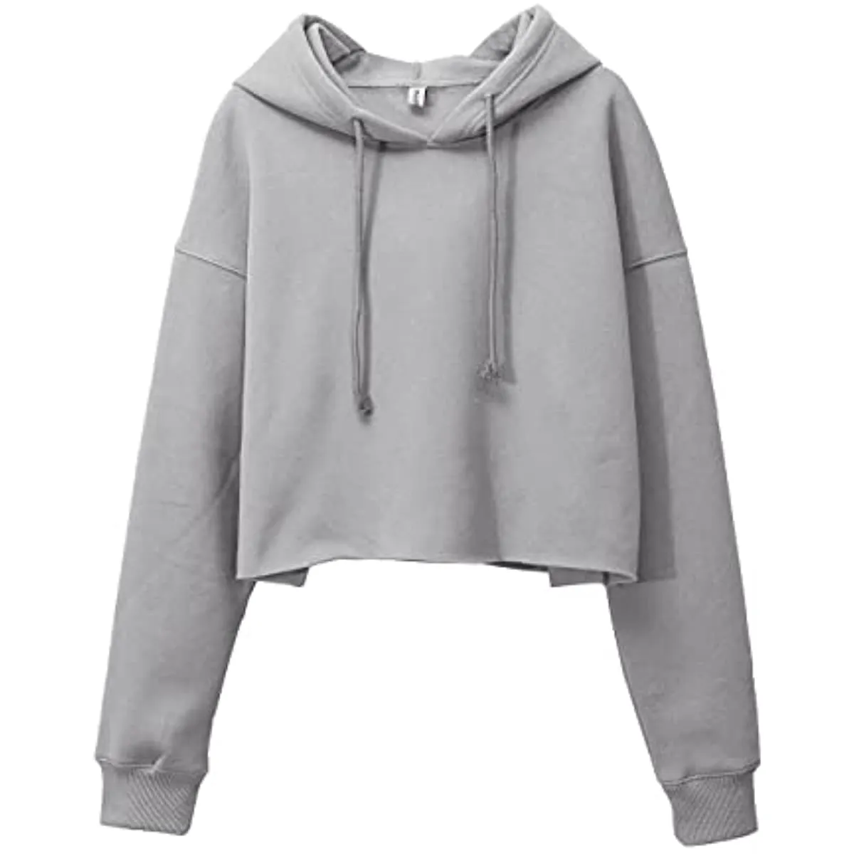 Amazhiyu Women's Fleece Cropped Hoodies Sweatshirt with Hooded