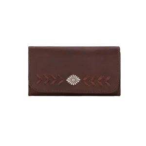 American West Mohave Canyon Ladies Tri-Fold Wallet