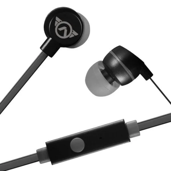Amplify Sport Quick series earbuds with mic - Green/Purple AMS-1003-GNPR