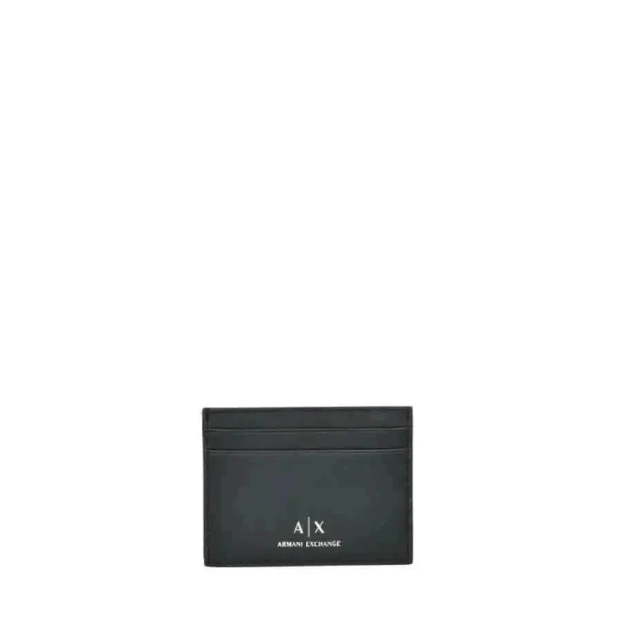 Armani Exchange Men's Black Wallet 9.5x11x1